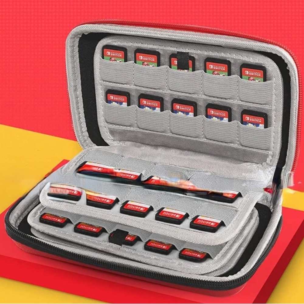 SALE!! 80 game slot nintendo switch travel case.